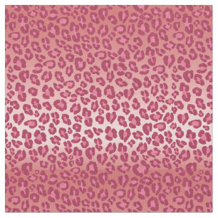 Rosa Leopard Stoff