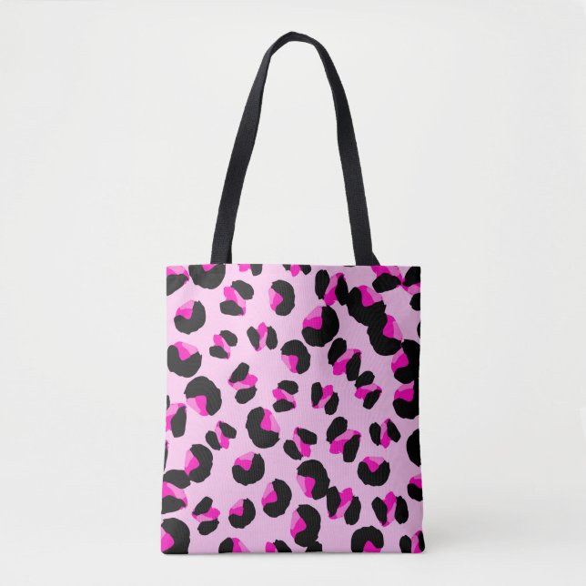Rosa Leopard. Tierisches Hautmuster. Leopard. Pant Tasche (Vorderseite)