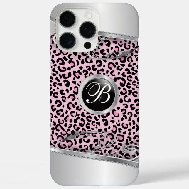Rosa Leopard und Metalldruck | Monogramm title_seo2 (Rückseite)