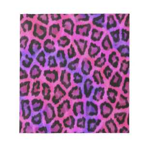 Rosa Leopardendrucke Notizblock