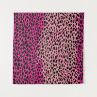 Rosa Leopardenmuster Textilfabricanimal, Backgrob