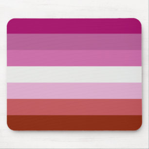 Rosa Lesbische Flagge Mousepad