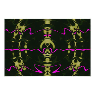 Rosa Lichtleinwand Poster
