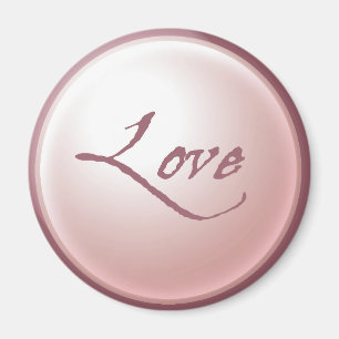 Rosa Liebe Magnet