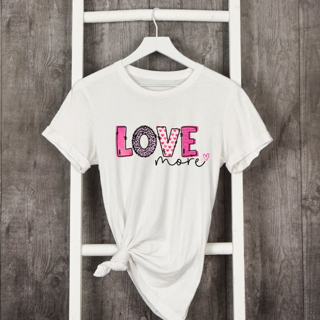 Rosa Liebe Mehr Valentinstag T-Shirt (Von Creator hochgeladen)
