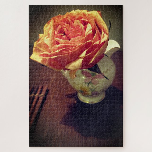 Rosa Liebe Rose Entspannung im Jigsaw Puzzle (Vertikal)