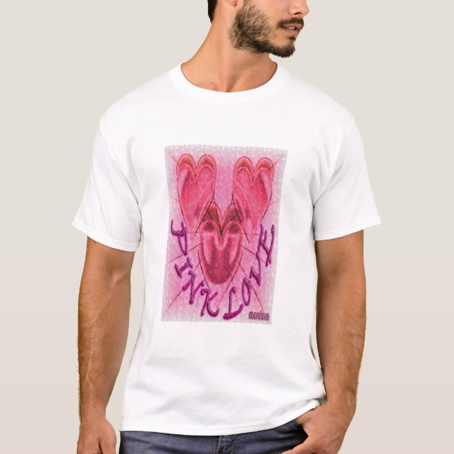 ROSA LIEBE T-Shirt (Vorderseite)