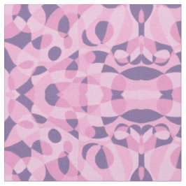 rosa Lila Abstrakte geometrische Muster Stoff