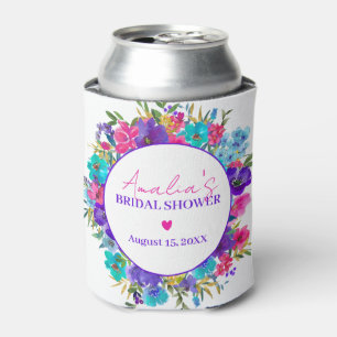 Rosa Lila blaues Brautparty Dosenkühler