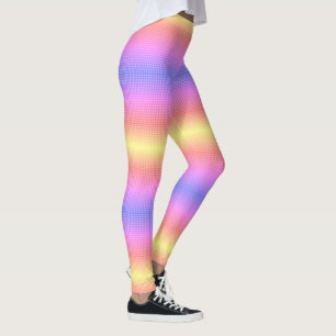Rosa Lila-gelb Moderne elegante Vorlage Leggings