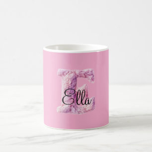 Rosa Lila Gemütlich E Name Kaffeetasse
