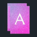 Rosa Lila Glitzer Sweet 16 Save the Date Einladung<br><div class="desc">Rosa und Lila Sparkle Glitzer 16 . Geburtstag Monogram Name and Initial Save the Date Birthday Party Einladung. Diese Einladung ist perfekt für die Sparkle Glitzer Sweet 16 Geburtstagsparty,  die stilvoll feiern möchte.</div>