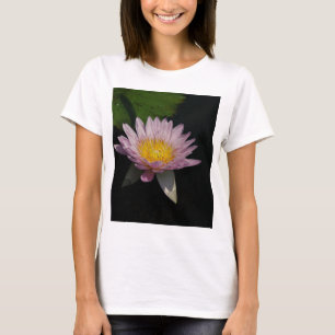 Rosa Lila Lotus-Wasserlilie T-Shirt