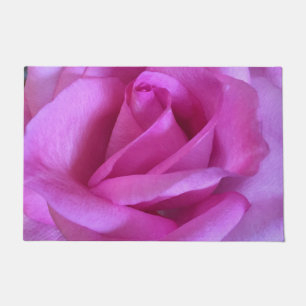 Rosa lila Rose Blume nah-up Foto fett modern Fußmatte