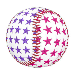 Rosa lila Stern-Baseball Baseball