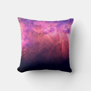 Rosa lila Sternenhimmel Kosmische Galaxie Himmel F Kissen