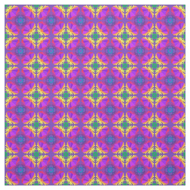 Rosa, Lila und Hübsch! | Boho Style Stoff (Muster)