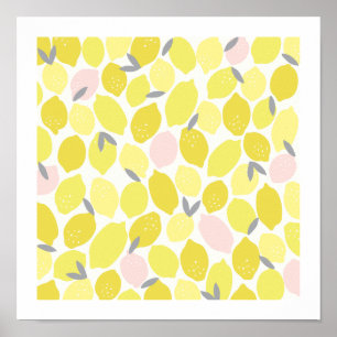 Rosa Limonade durch Origami druckt Druck der Poster
