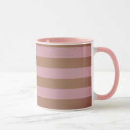 Rosa Linien Combo-Tasse Tasse