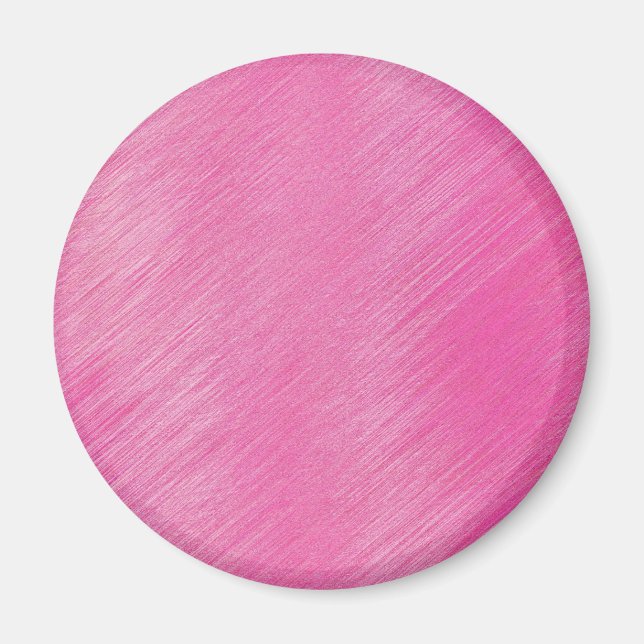 Rosa Linien Magnet (Vorne)