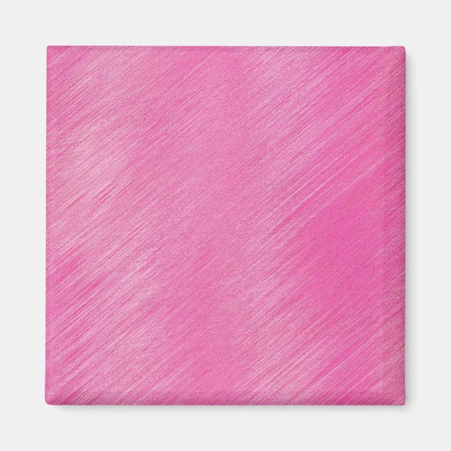 Rosa Linien Magnet (Vorne)