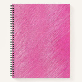 Rosa Linien Notizbuch