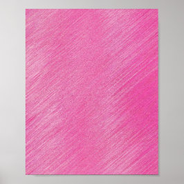 Rosa Linien Poster