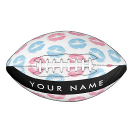Rosa Lippen, blaue Lippen, Kuss, Ihr Name, persona Football
