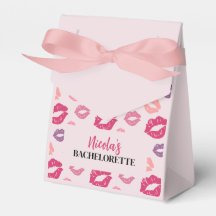 Rosa Lippen Kiss Junggeselinnen-Abschied Gefallen 