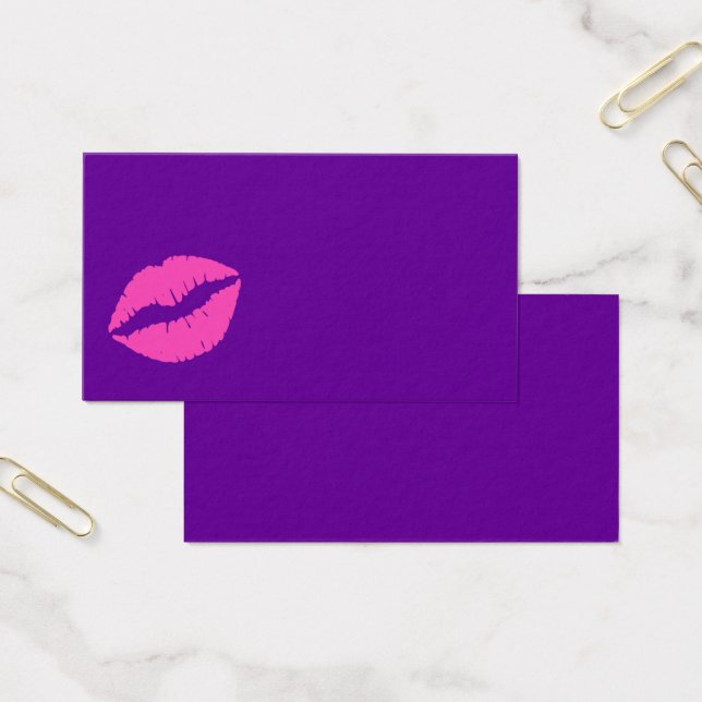 Rosa Lippen Lila (Büro)