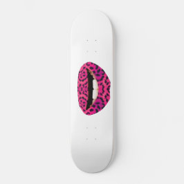 Rosa Lippen Skateboard