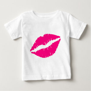 Rosa Lippenstift Pop Baby T-shirt
