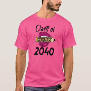 Rosa Lippenstift zurück in die Schulklasse von 204 T-Shirt
