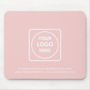 Rosa Logo Geschäfts-Promo-Mauspad Mousepad