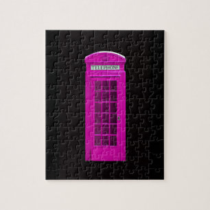 Rosa Londoner Telefonzelle