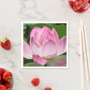 Rosa Lotus Bloom Serviette