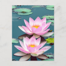 Rosa Lotus-Blume im Wasser
