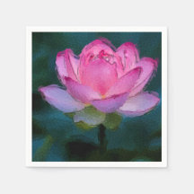 Rosa Lotus-Blume