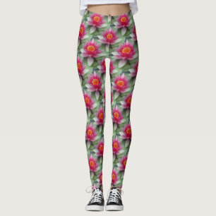 Rosa Lotus Leggings