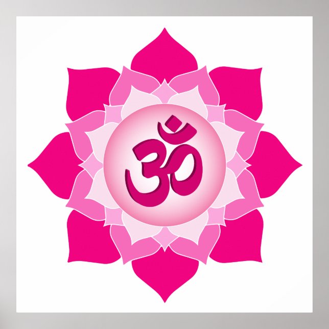 Rosa Lotus Poster (Vorne)