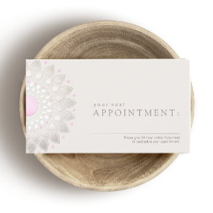 Rosa Lotus Salon und Wellness-Center Terminkarte