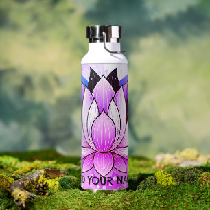 Rosa Lotus Trinkflasche