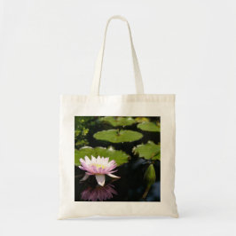 Rosa Lotus Wasserlilie Dragonfly Toag Tragetasche