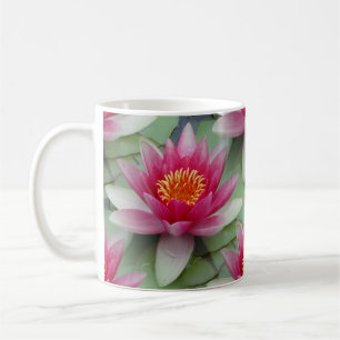 Rosa Lotus Wasserlilie Kaffeetasse