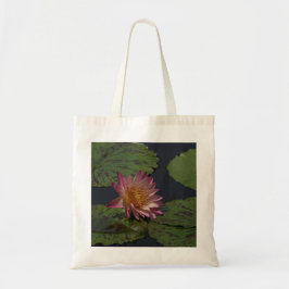 Rosa Lotus Wasserlilie Totbeutel Tragetasche