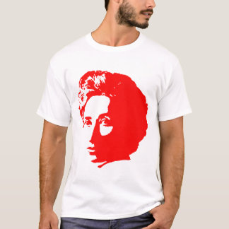Rosa Luxemburg mit Zitat T-Shirt