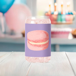 Rosa Macarons Dosenglas