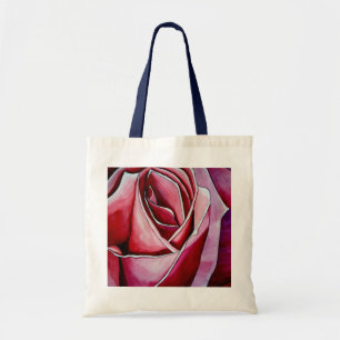 Rosa Macro abstrakte Rose Tragetasche