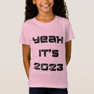 Rosa Mädchen 2023 T - Shirt