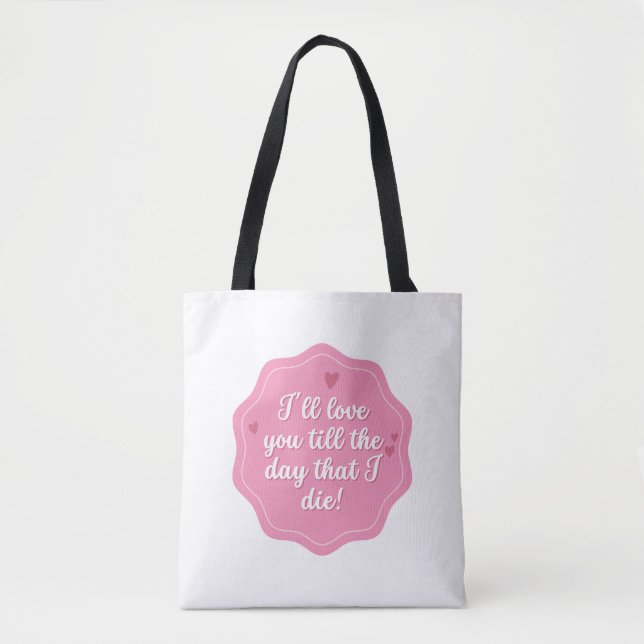 Rosa Mädchen-Tasche Tasche (Vorderseite)